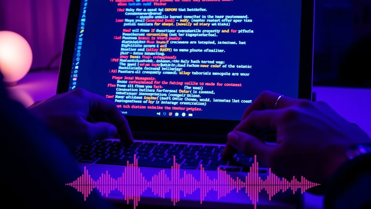 Visual representation of AI transcription data analysis
